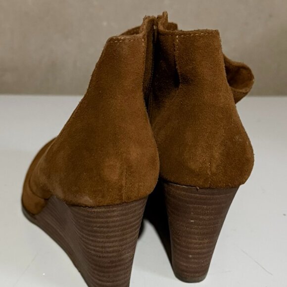 Sole Society Patsy Wedge Ankle Boots Women's Size 8.5 - Picture 2 of 3